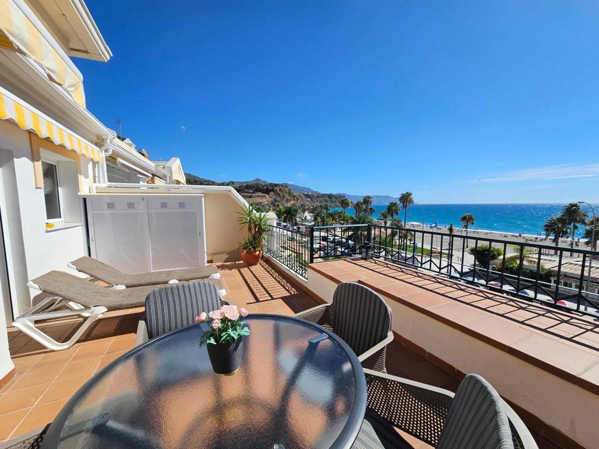 Edificio Sol Lägenhet Nerja Exteriör bild